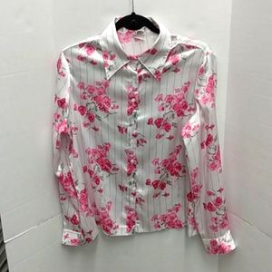 Vera Niemann Vintage floral Blouse 16